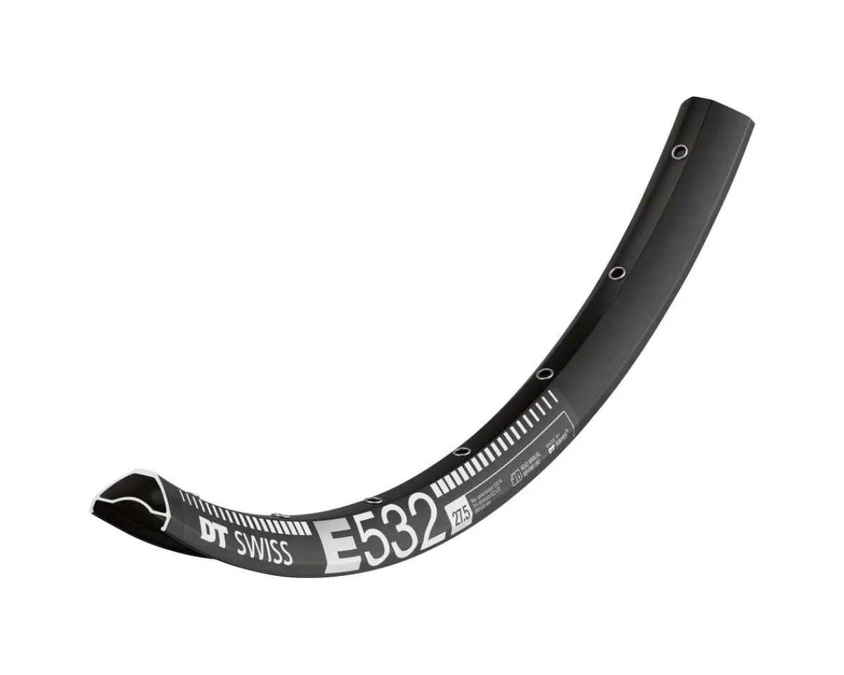 DT Swiss Wheels & Parts|E 532 Tubeless MTB Rim (Black) (Alloy) (30mm Internal Width) (28H) (27.5")