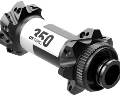 DT Swiss Wheels & Parts|350 Front Hub (Black) (15 x 110mm) (Centerlock) (28H) (Straight Pull)