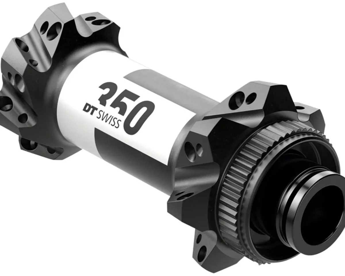 DT Swiss Wheels & Parts|350 Front Hub (Black) (15 x 110mm) (Centerlock) (28H) (Straight Pull)