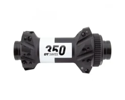 DT Swiss Wheels & Parts|350 Front Hub (Black) (15 x 100mm) (Centerlock) (28H) (Straight Pull)