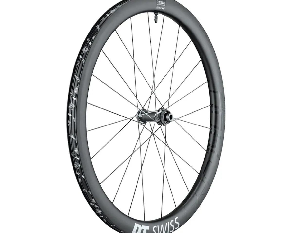 DT Swiss Wheels & Parts|GRC 1400 Carbon Gravel Wheels (Black) (Front) (12 x 100mm) (650b) (Centerlock) (Ratchet 36 SL)