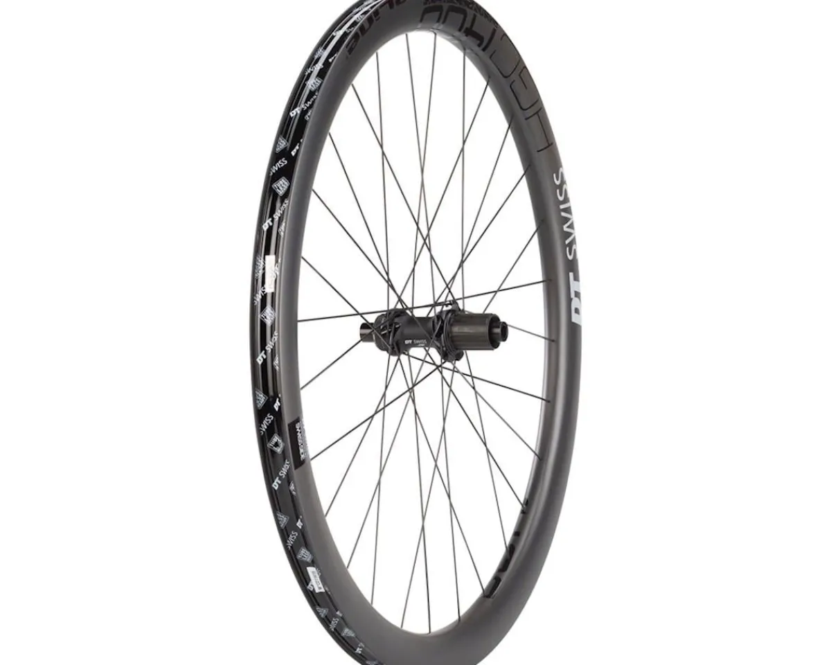 DT Swiss Wheels & Parts|HGC 1400 Spline 42 Hybrid Gravel Wheels (Black) (Centerlock) (HG 11/12 & XDR) (Rear) (12 x 142mm) (700c)