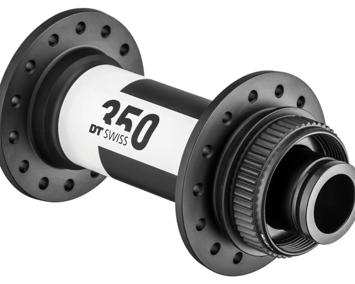 DT Swiss Wheels & Parts|350 Mountain Front Disc Hub (Black) (Centerlock) (15 x 110mm) (28H)