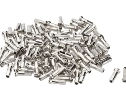DT Swiss Wheels & Parts|Pro Head Brass Spoke Nipples (Silver) (2.0 x 14mm) (Box of 100)