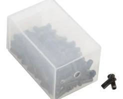 DT Swiss Wheels & Parts|Pro Head Brass Spoke Nipples (Black) (2.0 x 14mm) (Box of 100)