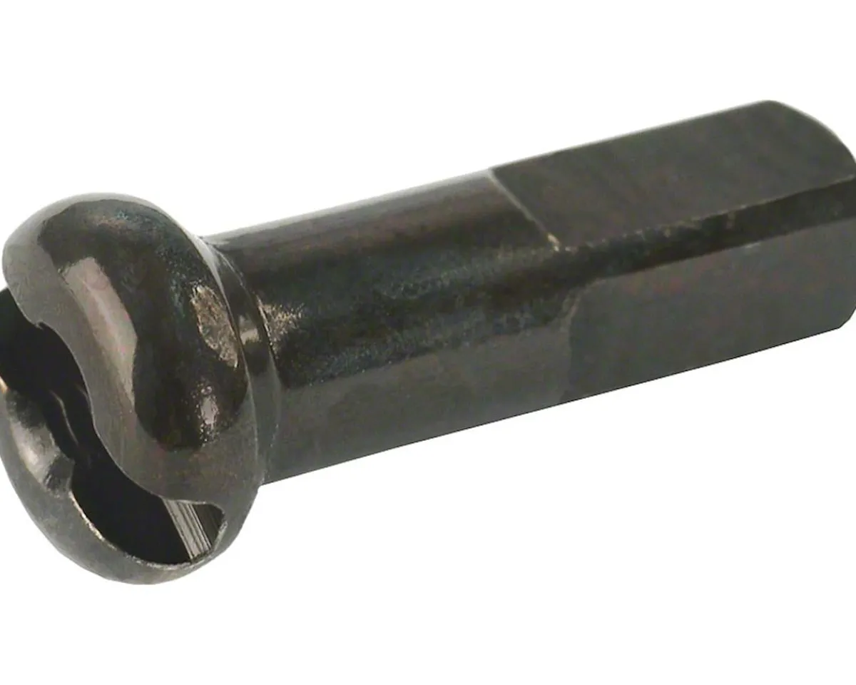 DT Swiss Wheels & Parts|ProLock Brass Nipples (Black) (2.0 x 12mm) (Box of 100)