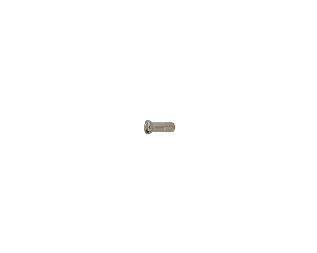 DT Swiss Wheels & Parts|ProLock/ProHead Brass Nipples (Silver) (2.0 x 12mm) (Box of 100)
