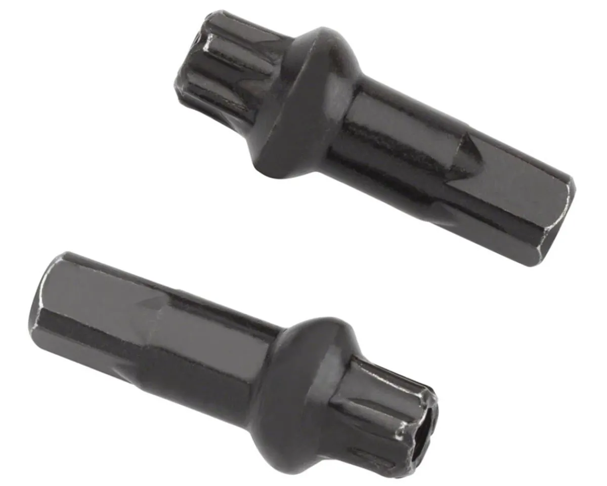 DT Swiss Wheels & Parts|ProLock Squorx Pro Brass Nipples (Black) (14g/15mm) (Box of 100)