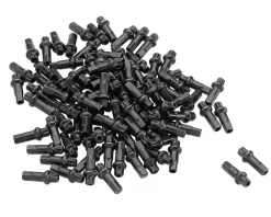 DT Swiss Wheels & Parts|ProLock Squorx Pro Brass Nipples (Black) (14g/15mm) (Box of 100)