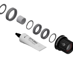 DT Swiss Wheels & Parts|Ratchet LN Aluminum Freehub Upgrade Kit (Black) (36T) (Shimano Micro Spline)