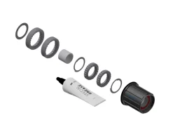 DT Swiss Wheels & Parts|Ratchet LN Steel Freehub Upgrade Kit (Black) (18T) (Shimano HG MTB Cassettes)