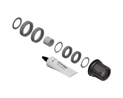 DT Swiss Wheels & Parts|Ratchet LN Steel Freehub Upgrade Kit (Black) (18T) (Shimano Micro Spline)