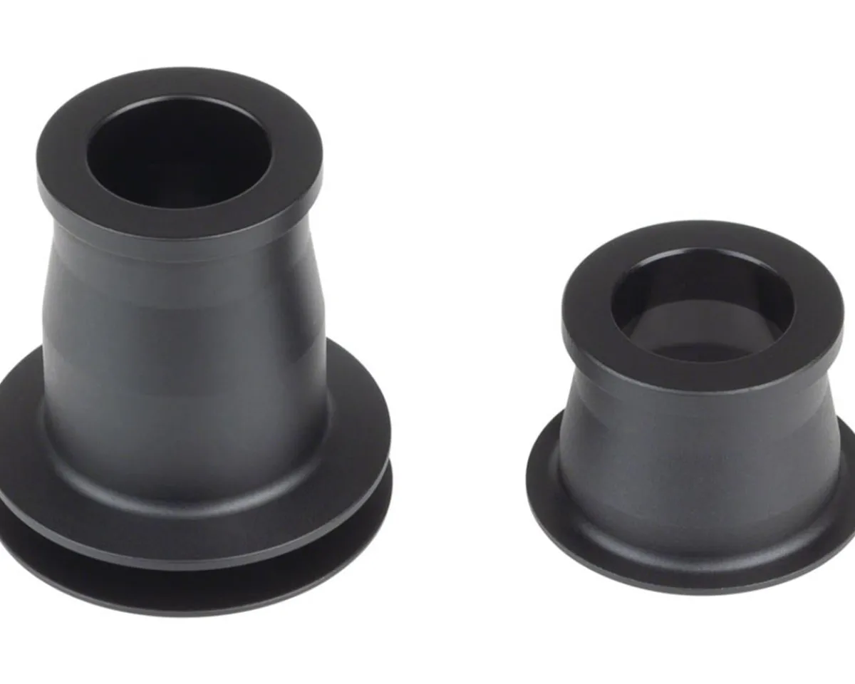 DT Swiss Wheels & Parts|Rear Axle Press Fit End Cap Conversion Kit (Black) (12mm Thru Axle) (Shimano HG 11/12)