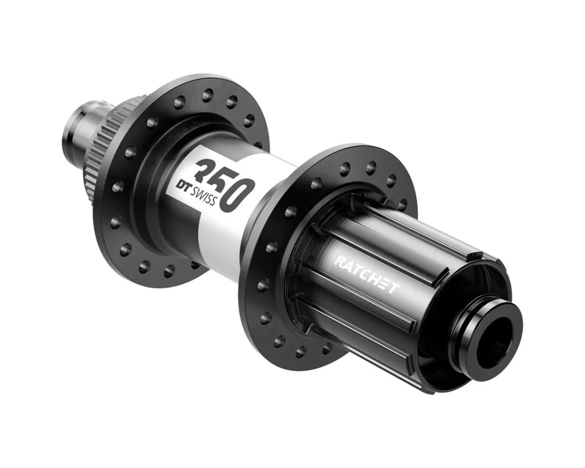 DT Swiss Wheels & Parts|350 Rear Disc Road Hub (Black) (Shimano HG 11/12) (Centerlock) (12 x 142mm) (28H) (36t Star Ratchet)