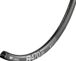 DT Swiss Wheels & Parts|R 470 Road Rim (Black) (Tubeless) (Disc Brake) (20mm Internal Width) (24H) (700c)