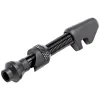 DT Swiss Tubeless Tire Tools|Tubeless Accessories|Tubeless Presta Valve (Black) (Single) (w/Road Asymmetric Nut) (40mm) (Alloy)