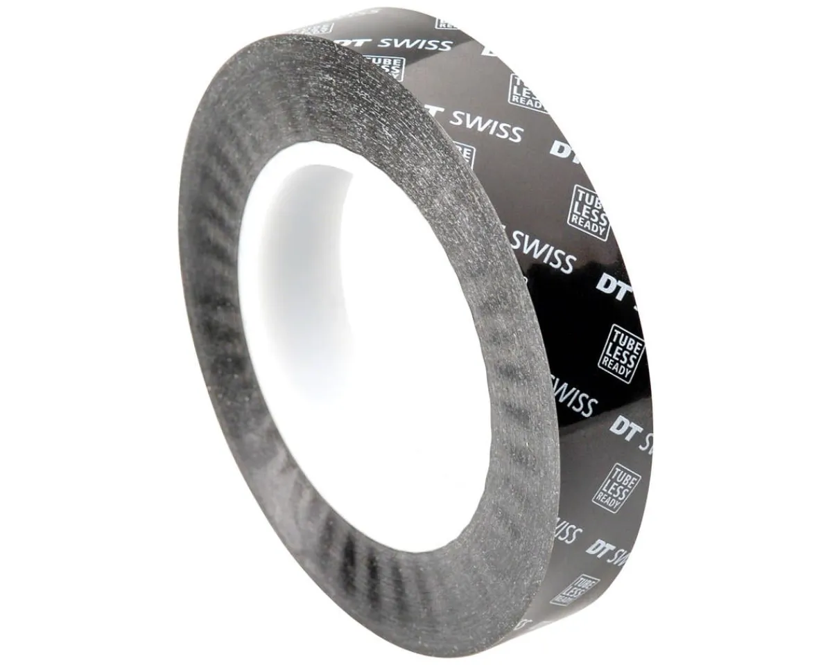 DT Swiss Tubeless Tire Tools|Tubeless Accessories|Tubeless Ready Rim Tape (Black) (19mm) (66 Meter Roll)