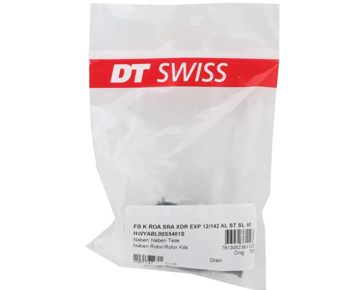 DT Swiss Wheels & Parts|XDR Ratchet EXP Freehub Body (Black) (w/ 12 x 142mm End Cap)