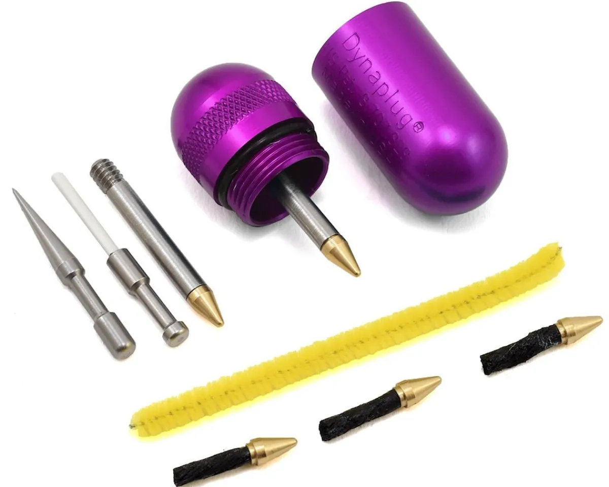 Dynaplug Tubeless Tire Tools|Tubeless Accessories|Pill Tubeless Tire Repair Tool (Purple)
