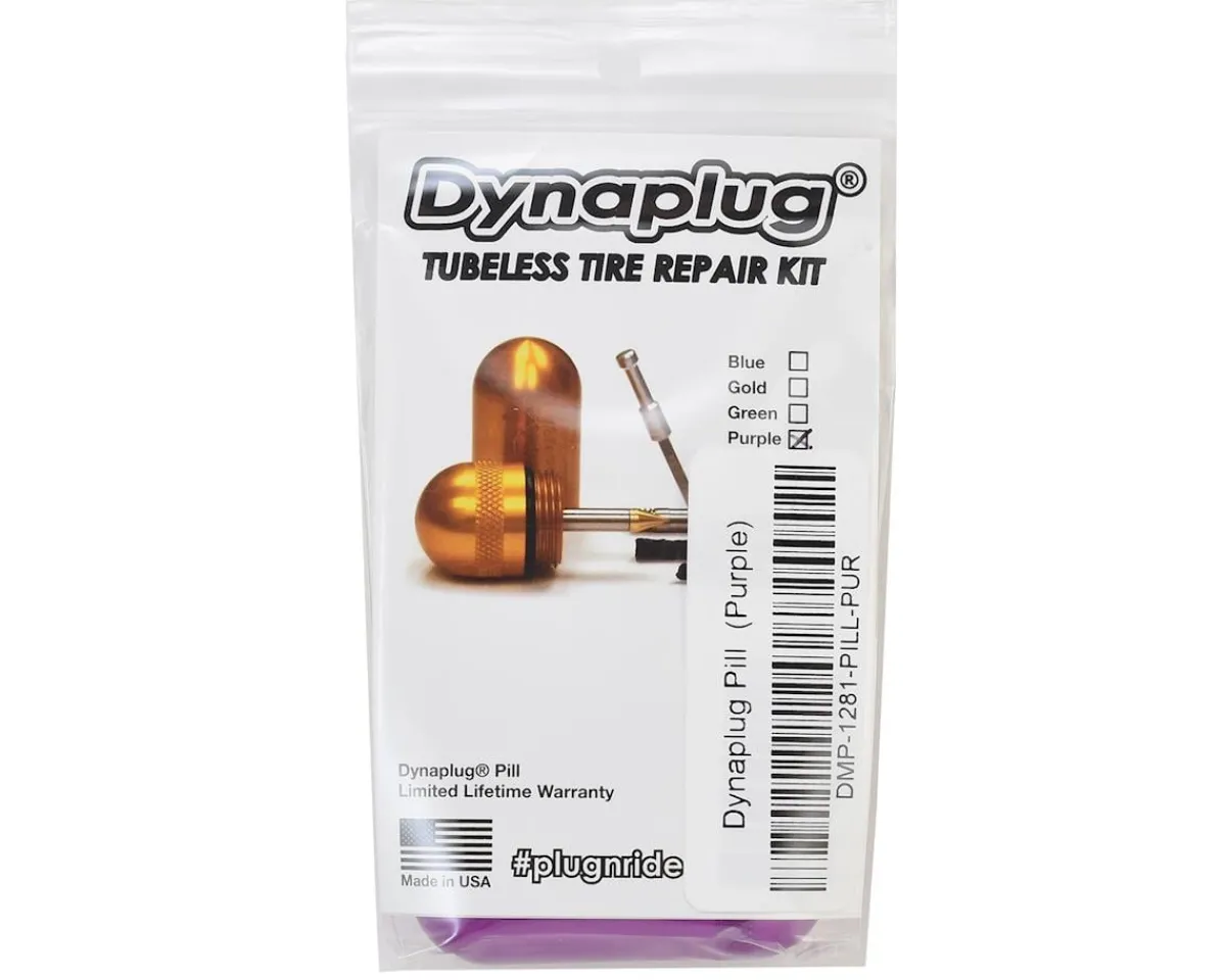 Dynaplug Tubeless Tire Tools|Tubeless Accessories|Pill Tubeless Tire Repair Tool (Purple)