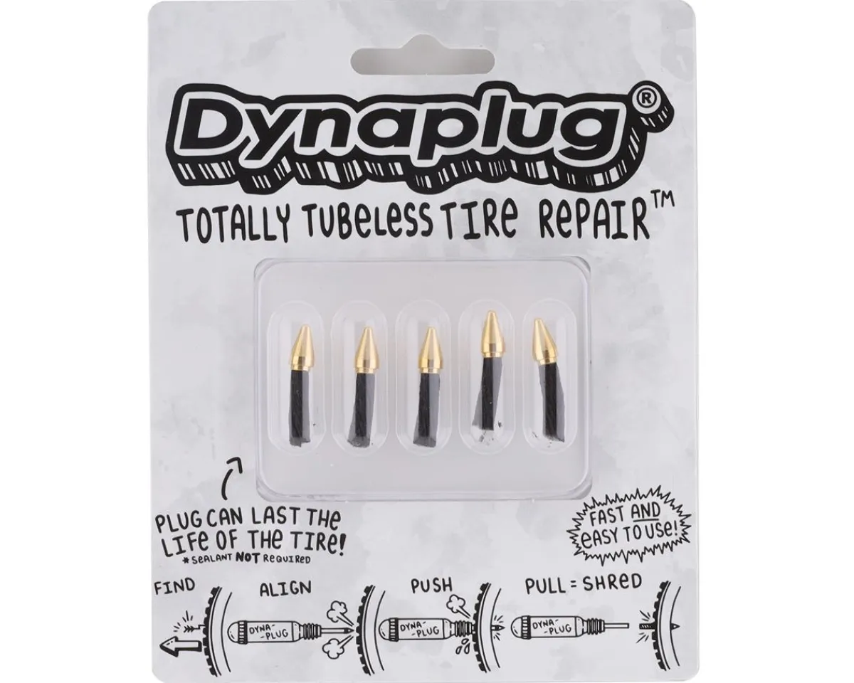 Dynaplug Tubeless Tire Tools|Tubeless Accessories|Tubeless Tire Repair Plugs (Bicycle Edition) (Standard-Soft Tip)