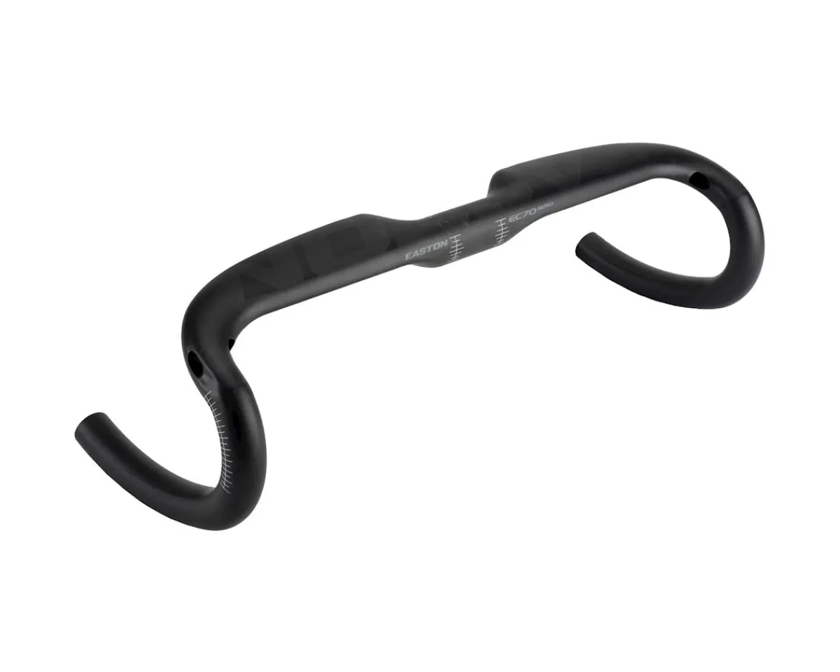 Easton Handlebars|EC70 Aero Road Handlebar (Black) (31.8mm) (40cm) (Carbon)