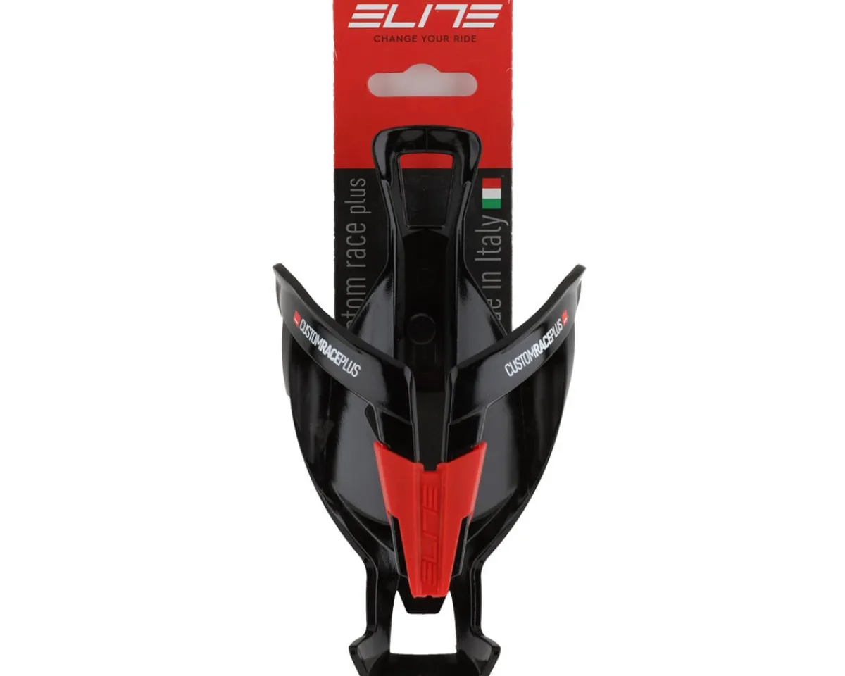 Elite Bottle Cages & Mounts|Custom Race Plus Bottle Cage (Black/Red)