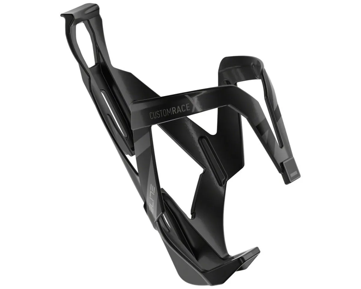 Elite Bottle Cages & Mounts|Custom Race X Bottle Cage (Black Glossy/Black)