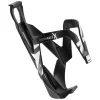 Elite Bottle Cages & Mounts|Custom Race X Bottle Cage (Black Glossy/White)