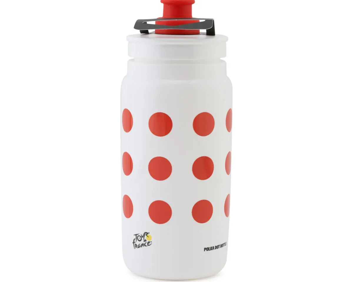 Elite Holiday Shopping|Water Bottles|Fly Tour De France Water Bottle (Red Polka Dot) (18.5oz)