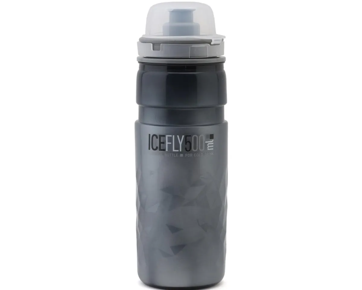 Elite Water Bottles|Ice Fly Insulated Water Bottle (Smoke) (16.9oz)
