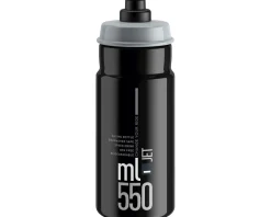 Elite Water Bottles|SRL Jet Water Bottle (Black/Grey) (550ml)