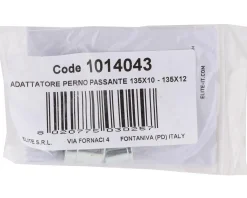 Elite Indoor Trainers|Thru-Axle Adapter Kit (10 x 135mm & 12 x 135mm)