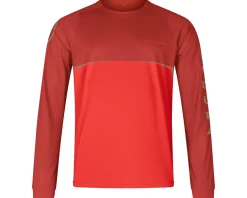 Endura Clothing Sale|Jerseys|CORE Printed Long Sleeve Tee Jersey (Flame Red) (S)
