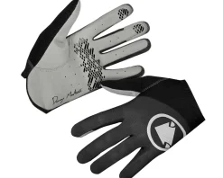 Endura Clothing Accessories|Summer Essentials|Hummvee Lite Icon Long Finger Gloves (Black) (XL)