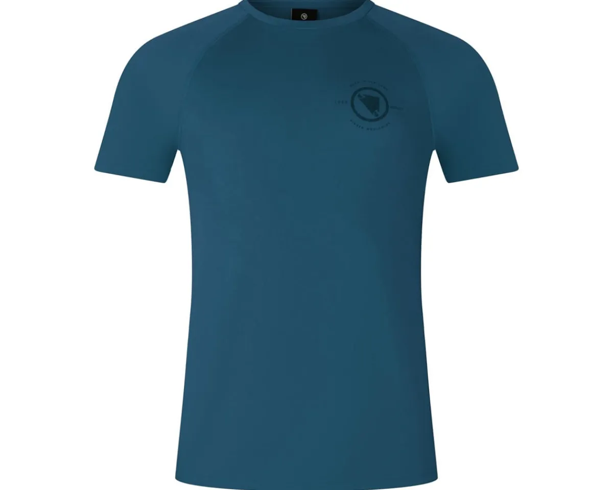 Endura Clothing Sale|Jerseys|Loop Short Sleeve Tech T-Shirt (Barra Blue) (S)