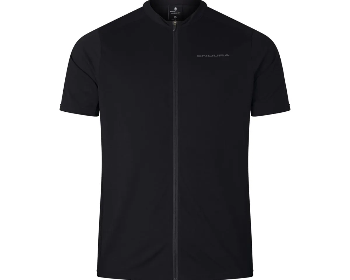 Endura Clothing Sale|Jerseys|Loop Short Sleeve Zipped Jersey (Black) (S)