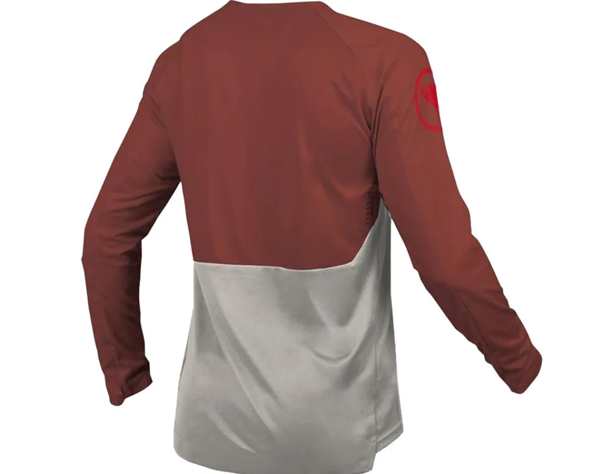 Endura Clothing Sale|Jerseys|MT500 Burner Long Sleeve Jersey (Brick) (S)