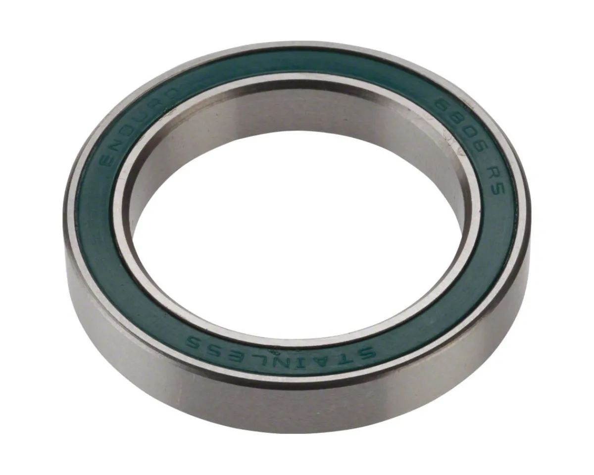 Enduro Wheels & Parts|Bearings|6806 Sealed Cartridge Bearing (Stainless Races) (30 x 42 x 7mm)