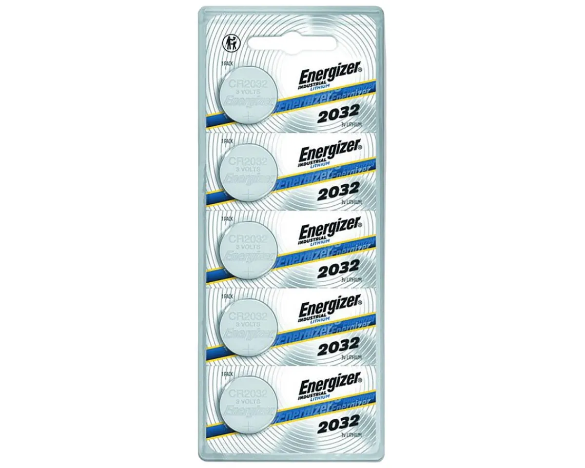 Energizer Replacement Parts|Bike Lights|CR2032 Lithium Battery (Card of 5)