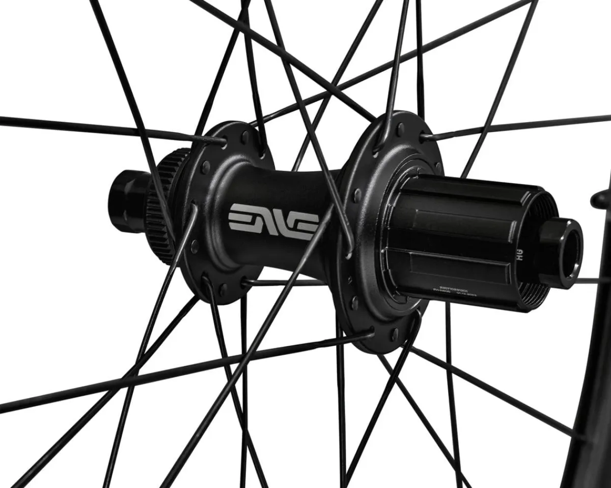 ENVE Wheels & Parts|45 Foundation Series Disc Brake Road Wheels (Black) (SRAM XDR) (Rear) (700c) (Centerlock) (Tubeless)