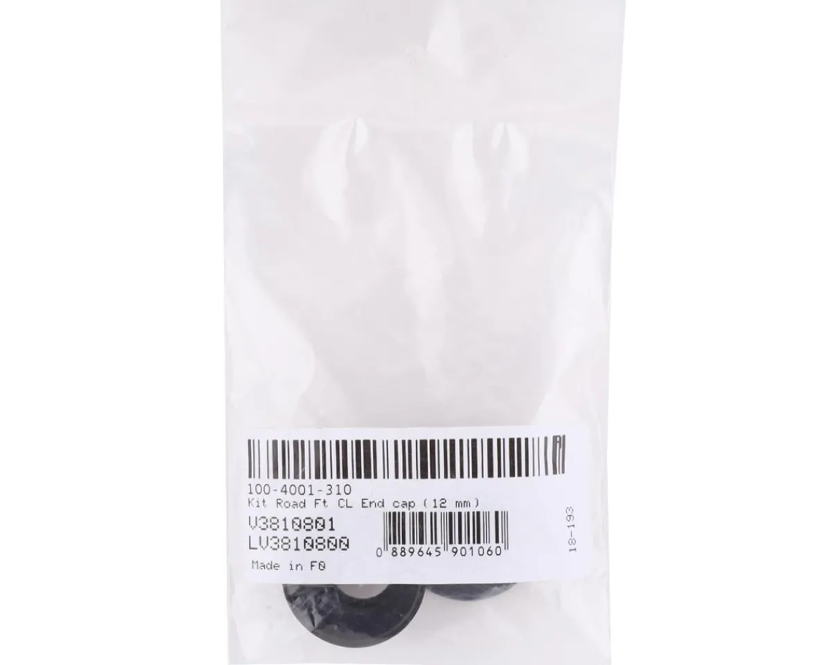 ENVE Wheels & Parts|12mm Front Hub End Caps (Black) (Disc)