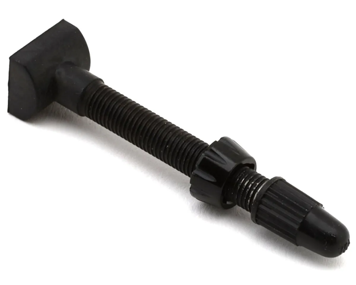 ENVE Tubeless Tire Tools|Tubeless Accessories|Single Tubeless Valve Stem (Black) (47mm)
