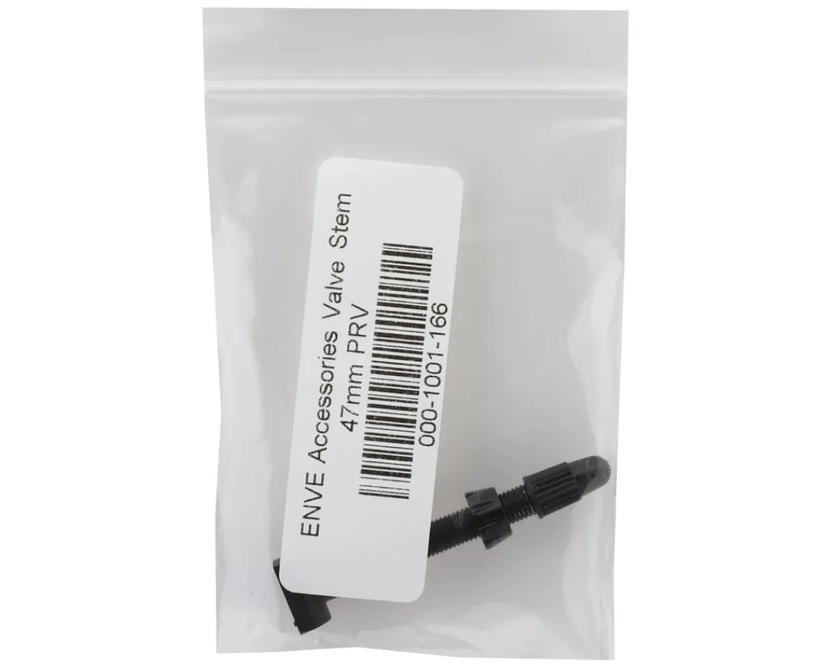 ENVE Tubeless Tire Tools|Tubeless Accessories|Single Tubeless Valve Stem (Black) (47mm)