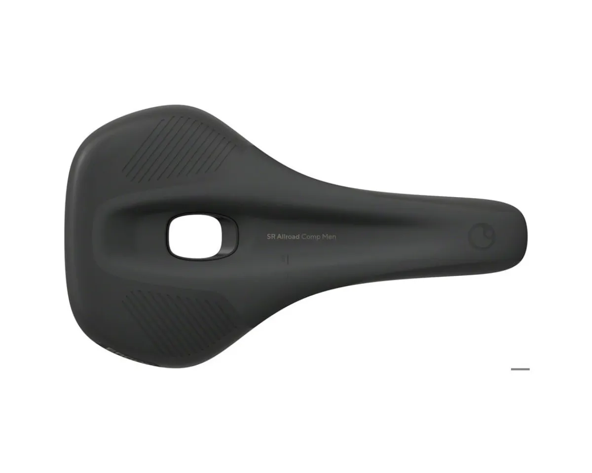Ergon Saddles & Seats|Men's SR Allroad Comp Saddle (Black) (TiNox SL Rails) (S/M) (143mm)