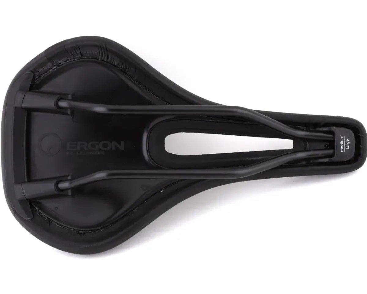 Ergon Saddles & Seats|SM E-Mountain Sport Women's Saddle (Black) (Chromoly Rails) (M/L) (155mm) (E-Bike)