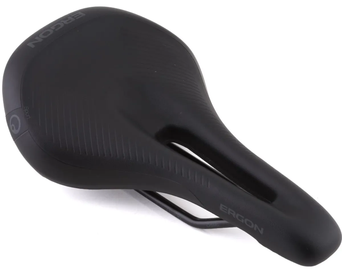 Ergon Saddles & Seats|SM E-Mountain Sport Women's Saddle (Black) (Chromoly Rails) (M/L) (155mm) (E-Bike)