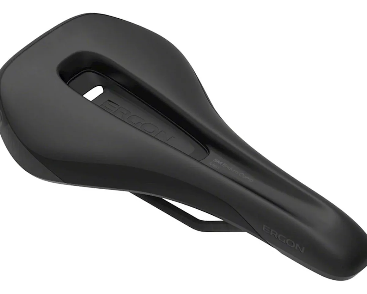 Ergon Saddles & Seats|SM Enduro Comp Saddle (Stealth) (Chromoly Rails) (S/M)
