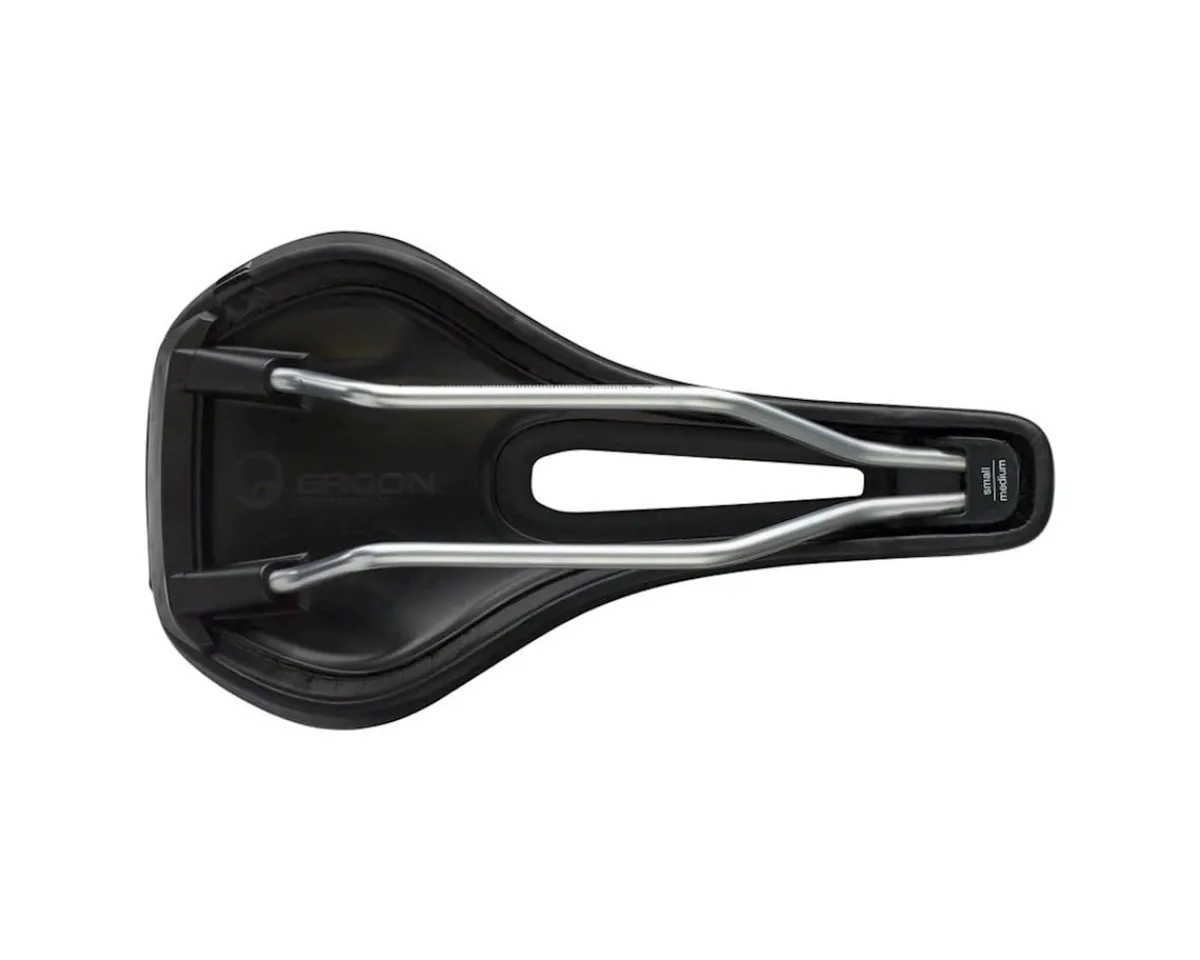 Ergon Saddles & Seats|SM Women's Saddle (Black) (Chromoly Rails) (S/M)