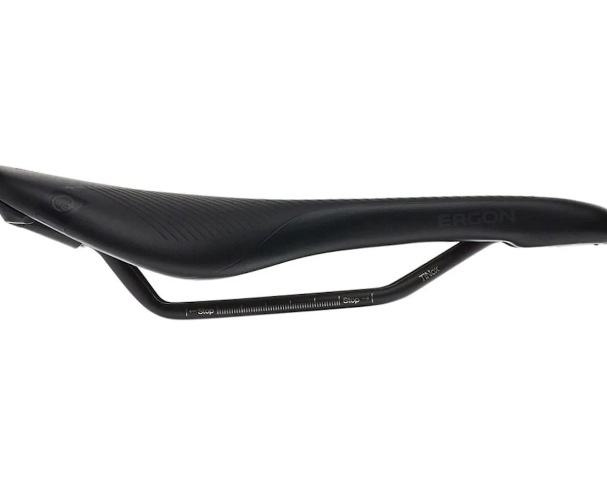Ergon Saddles & Seats|SR Pro Women's Saddle (Black) (Titanox Rails) (S/M) (141mm)